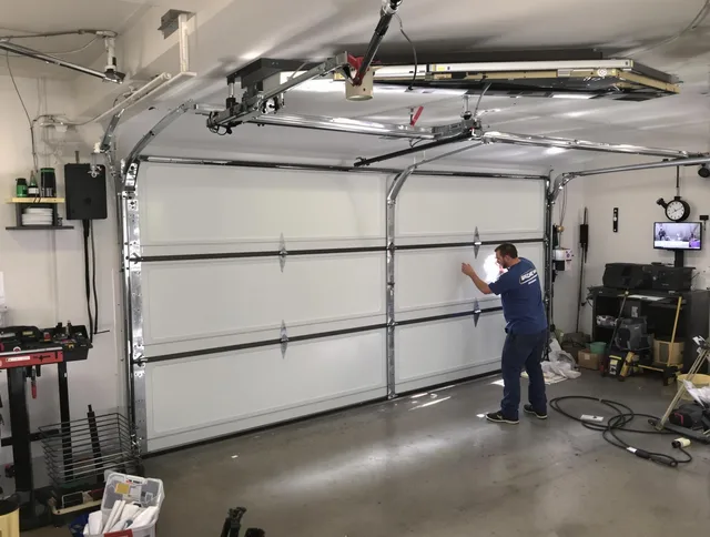 Professional garage door repair service by Middletown Garage Door Repair in Middletown