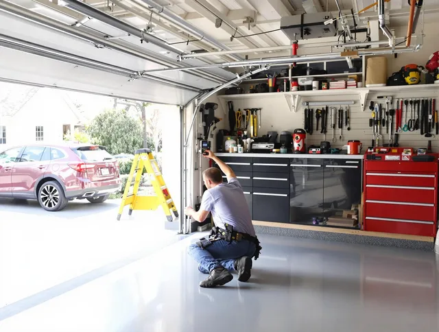 Local garage door repair service by Middletown Garage Door Repair in Middletown