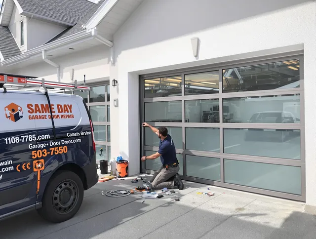 Same-day garage door repair service by Middletown Garage Door Repair in Middletown